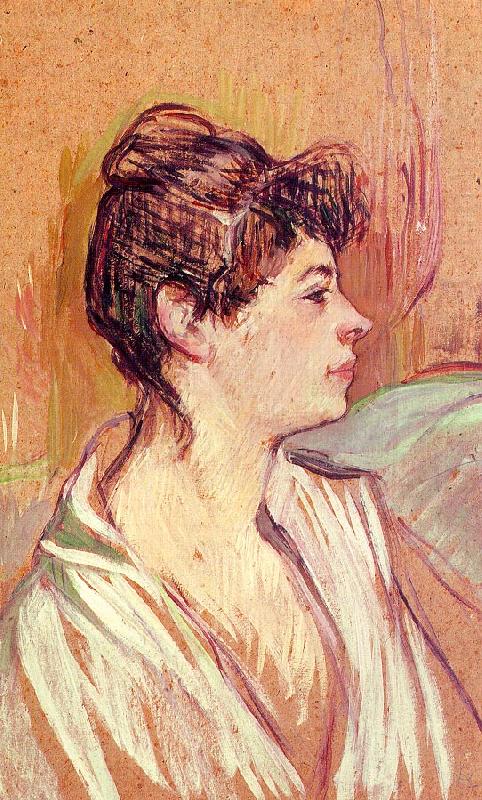 Portrait of Marcelle,  Henri  Toulouse-Lautrec